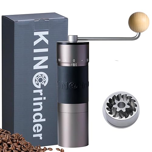 KINGrinder K6 Handmühle, 200 Mahlgrade