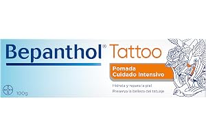 BEPANTHOL Panthenol Tatueringskräm - återfuktar - reparerar posttatueringshuden och bevarar tatueringens skönhet - 100 g - ko