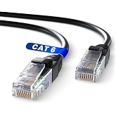 Mr. Tronic Cat 6 Ethernet Cable 2 m, LAN Network Cable with RJ45 Connectors for Fast and Reliable Internet Connection, with A