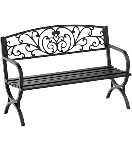 Panca Da Giardino Papillon Midland - 128x56x85 Cm, Legno, Per Esterni