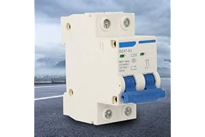 YWBL-WH 2 Polig AC Leitungsschutzschalter 400V 20A AC Sicherungsautomat Unterbrechungsschalter 20.000 Zyklen