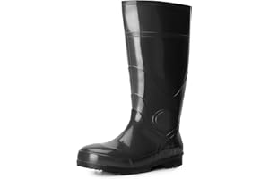 Ladeheid Gummistiefel Herren hoch Erwachsene wasserdichte Regenschuhe LA-914