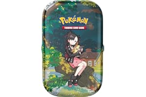 Pokémon TCG: Crown Zenith Mini Tin – Marnie & Morpeko (2 Booster Packs & 1 Pokémon Art Card)