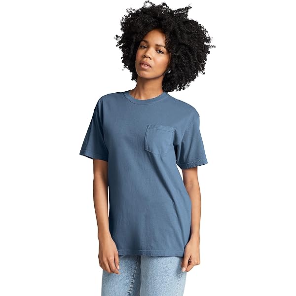 t shirt with different color pocket