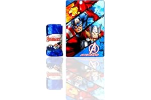 Plaid Fleece AVENGERS MARVEL SUPER HEROES PAIL CM. 100x150 - HQ4349/2
