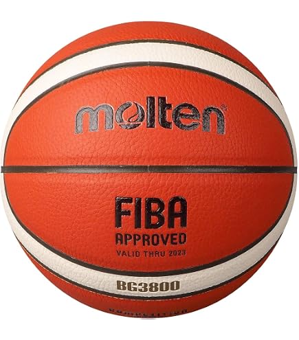 molten BG5000 FIBA承認バスケットボール Molten BG-Series Leather Basketball, FIBA Approved - BG5000, Size