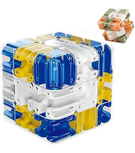 Maze Cube Puzzle - Jouet De Puzzle De Cube De Labyrinthe 3x3
