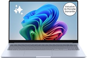 ‎SAMSUNG Samsung Galaxy Book4 Edge Galaxy AI-Laptop, 15,6-Zoll-Display, 16GB RAM, Snapdragon X Plus Prozessor, Notebook 256GB Speicher, Copilot+ PC, Sapphire Blue, 3 Jahre Herstellergarantie Windows 11 Home