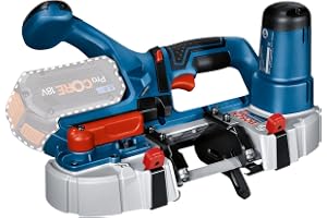 Professional 18 V System batteribandsåg GCB 18V-63 (inkl. 1 x bandsågblad, utan batterier och laddare, i låda)