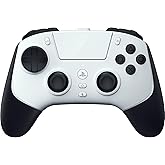 Razer Raiju V3 Pro - PlayStation 5 ve PC i&ccedil;in kablosuz e-spor kontrol cihazı - 4 &ccedil;ıkarılabilir d&uuml;ğme ve 2 pen&ccedil;e tutma tamponu