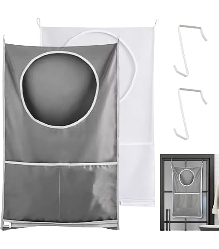 IMFAA Sacco Portabiancheria XL 50x75 Cm In Cotone Con Coulisse - Borsa Multiuso Per Spesa,
Stoccaggio, Calze, Lavabile, Naturale, Confezione Da 1, Nero