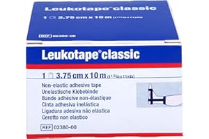 BSN MEDICAL GMBH, DEUTSCHLAND Leukotape classic 3,75 cm x 10 m czarna taśma zaciskowa, 1 szt. opakowanie