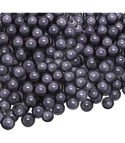 Reflektierende 3D-Illusionsperlen – 4–30 Mm, Acryl, Für Schmuck, Stickerei, DIY (Rosa, Lila, Blau, Rot, Grau)