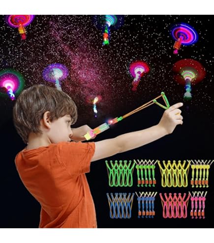 12 stuks led-lichtspeelgoed, feestartikelen, vliegend speelgoed, partyset, raketcopter, licht, helikopter, vliegen, speelgoed, kinderverjaardag, feestgeschenken