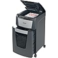 Rexel Optimum Auto Feed+ 225 Sheet Automatic Cross Cut Paper Shredder, P-4 Security, Small Office Use, 60 Litre Removable Bin, Castor Wheels, 2020225X,Black