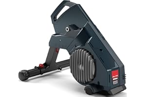 Elite Turno - Rodillo de entrenamiento para bicicleta inteligente, transmisión directa, con resistencia de tecnología fluida y sensor Misuro B+ integrado, Negro