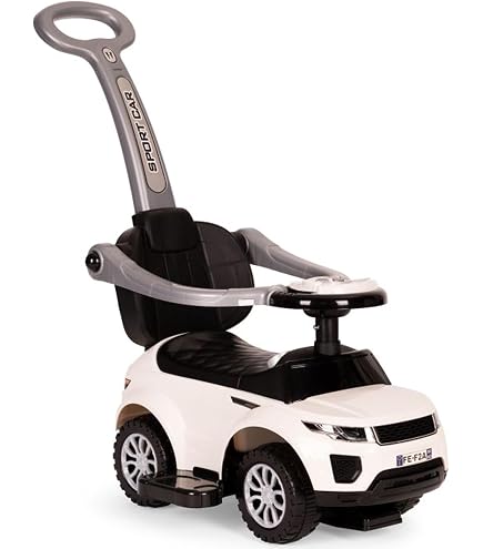 Voiture Porteur 3 En 1 COSTWAY – Transformable, Avec Klaxon & Sons, Charge 25 Kg, Pour 18-36 Mois