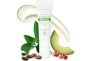 ALMA SECRET | Contorno de Ojos Antiedad con Aguacate, Té Verde y Cafeína - 10ml - Ojeras, Bolsas y Arrugas - Vegano, Antiage, ECOCERT - Coenzima Q10, Ácido Hialurónico y Probióticos