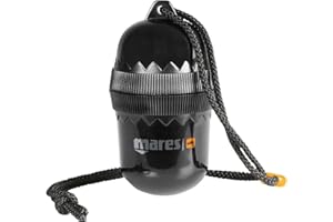 Mares Nurkowanie plastikowy pojemnik na jajko, czarny, rozmiar uniwersalny