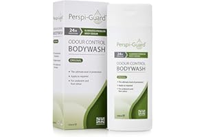 Perspi-Guard Odour Control Antibacterial Body Wash for Men & Women, Anti Bacterial Shower Gel Targets Body Odour for Long-Lasting Protection, 200 ml