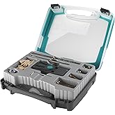 wolfcraft Undercover-Jig PZ Kit, 55 Pieces I 4642000 I Set with Everything | Complete set with drill guide, step drill bit an
