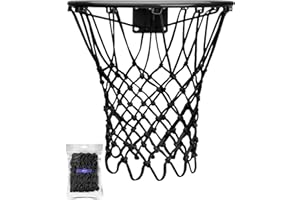 XXXYYY Basketball Net Replacement Heavy Duty, 2023 Professional On-Court Quality, Fits Outdoor Indoor Standard Rim, All Weather Anti Whip