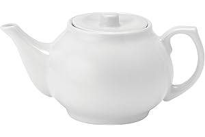 UTOPIA DEALS Utopia Pure White, E11015-000000-B04012, Teapot 15oz (43cl) (Box of 12)