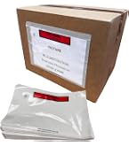 Monetique PSB210 Lot De 100 Enveloppes De Sécurité Opaques 210x345mm - Fermeture Permanente Pour Transport Billets