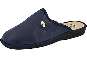 JOMIX Męskie kapcie zimowe, anatomiczne, skóra syntetyczna, wyprodukowane we Włoszech