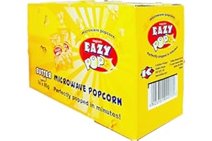 YOGI TRADE Eazy Pop Microwave Popcorn 85g -Pack Of 16 (Butter)