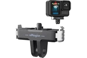 Honbobo Soporte magnético para GoPro Hero 13 Black, Soporte de liberación rápida de plástico, Accesorios para GoPro Hero 13 Black