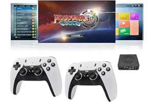 DABAUR Consola Retro.Videoconsola Retro.Pandora Box.10.000 Juegos en 1.Consola Arcade 3D WiFi Machine Caminar Integre 10000+ Juegos Descargables, Soporte para 4 Jugadore (Pandora)