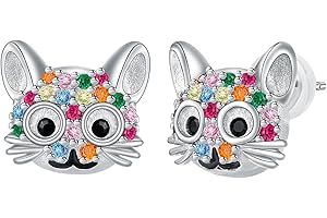 Hifeeled Orecchini Donna Argento 925 Antiallergici Regali Gioielli per Donna Bambina Figlia