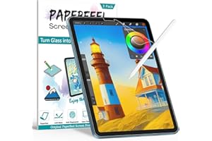 PAPERFEEL [3 Pack] Screen Protector for iPad Pro 11 Inch All Models, iPad Air 5th/4th Generation 2022/2020 (10.9 inch), Matte PET Paper Film for Drawing, Writing - Anti Glare, Anti Fingerprint