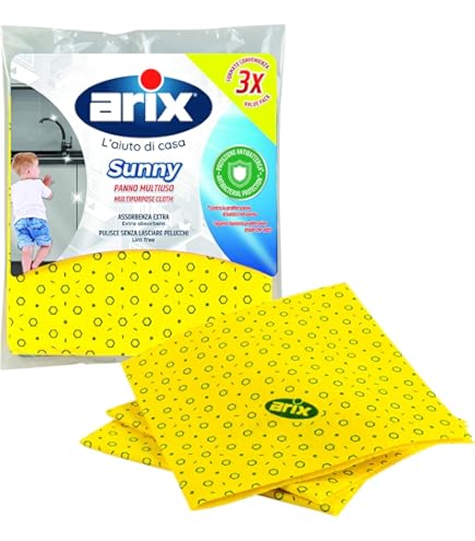 10 Panni Multiuso WettEX - Spugna Assorbente Per Pulizie Domestiche E Professionali - Foto 5