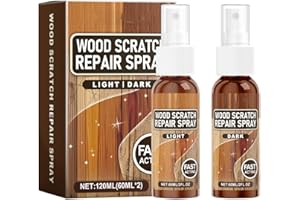 NAQQIOS Riparazione dei graffi sul pavimento - Riparazione dei graffi sul parquet, Riempitivo per il ripristino dei graffi 'ufficio | Smalto per pavimenti e ripristina la lucentezza naturale, elimina