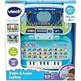 VTech Swipe & Learn Laptop, Educational Toy for Toddler with Phonics, Counting, Computer Skills, Encourages Language Development, Logical Thinking, Gift for Ages 18, 24 Months +, English Version