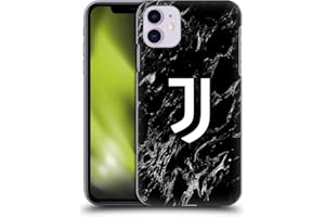 Head Case Designs Licenza Ufficiale Juventus Football Club Nero Marmoreo Custodia Cover Dura per Parte Posteriore Compatibile con Apple iPhone 11