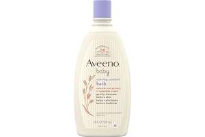 Aveeno Baby Calming Comfort Bath, Lavender & Vanilla, 18 Ounce by Aveeno BEAUTY (English Manual)
