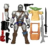 MixMashers Star Wars&trade; Mandalorian ve Grogu &Ouml;zel Karıştır ve Birleştir Deluxe Aksiyon Fig&uuml;r&uuml; Seti ve Aksesuarları