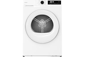 Candy Quick Pro Tumble Dryer, Heat Pump, 10kg, 1400 RPM, A++ Energy Rating 15 Programmes, Rapid Cycles, White/White, 59x60x85 cm - GD 10N1-80