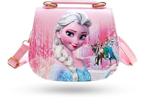 HEARTSKING Borsa Bambina, Borsetta Ragazza Frozen Borsa Tracolla Bambina Borsette Bambina Regalo Bimba Regolabile Messenger Tracolla per Bambini Elementi Essenziali per Viaggiare