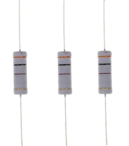 Résistances 10 Ohms PATIKIL Lot De 10 - 5W Ciment Céramique - Pour Électronique Et Audio