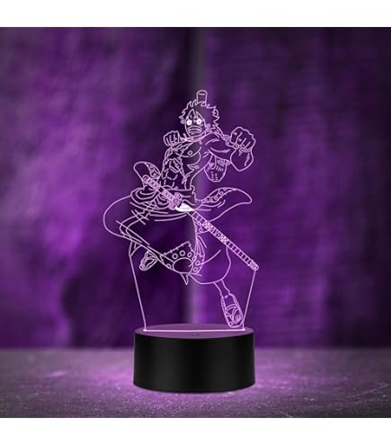 Buy StarLaser Zoro Manga452 3D Illusion Night Lamp | Anime Home
