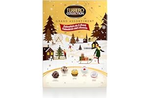 Ferrero Grand Assortment - Calendario Avvento 2025, 24 Specialità Assortite Ferrero Rocher, Raffaello e Ferrero Rondnoir, Idea Regalo, Confezione da 250 gr