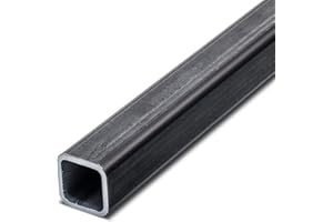 thyssenkrupp Vierkantrohr Stahl 50 x 30 x 4 mm in 1000 mm Länge | Rechteckrohr Hohlprofil geschweisst | Werkstoff: S235JRH