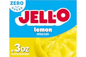 Jell-O Sugar Free Gelatin Dessert, Lemon - 8.5g