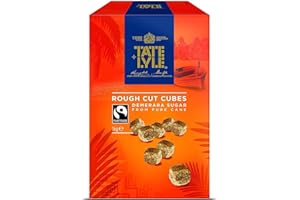 Tate & Lyle Demerara Rough Cut Sugar Cubes 1 kg (Pack of 1)