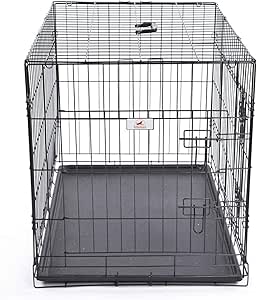 two tier dog crate
