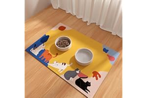 BLESWIN pet feeding mats